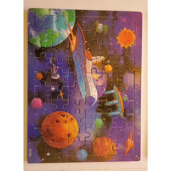 3 Wooden Puzzles 8 and half ×11. Has paper pictures insert for easy learning - Picture 2 of 12